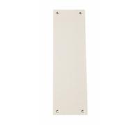 Plaque de propreté inox - 60 x 220 mm DUVAL