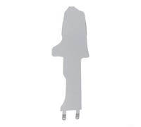 Plaque de protection de réservoir en métal compatible avec les tronçonneuses MS261 MS291 et MS271 pour blindage du réservoir de carburant contre les dommages Finition argentée
