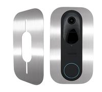 Plaque de protection en acier inoxydable pour sonnette vidéo Reolink | Batterie, 5MP, Ultra HD, 2K, 4MP, WiFi, PoE, batterie, support de sonnette - Plaques robustes et accessoires pour sonnette