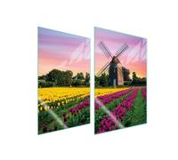 PLAQUE DE PROTECTION EN VERRE POUR CUISINE 2x35x52 MEADOW