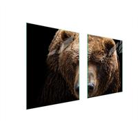 Plaque de protection en verre pour cuisinière 85 x 52 cm – Ours en peluche