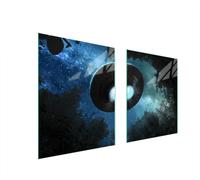 Plaque de protection en verre pour cuisinière 85x52 UFO