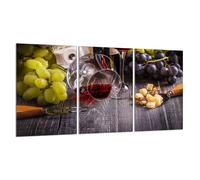 Plaque de protection en verre pour poêle 3x30x52