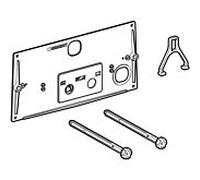 plaque de protection Geberit décalée, 241013001 pour Twinline UP-SPK 12cm