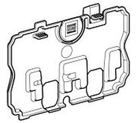 plaque de protection Geberit Sigma60
