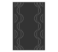 Plaque de protection mural Le Marquier Eole noir L.80 x H.120 cm