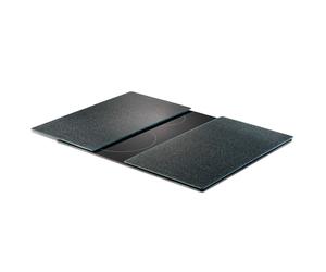 Plaque de protection pour cuisinière, ANTHRACITE GRANIT - 2 pièces, ZELLER