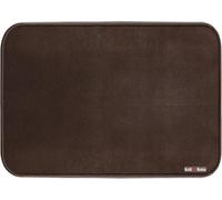 KOTARBAU® Plaque de Sol pour Poêle de Cheminée 48 x 60 cm en Acier Revêtu par Pulvérisation - Cuivre Vieilli - Protection du Sol pour Foyers