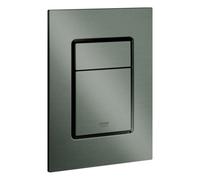 Plaque de recouvrement du Grohe Skate Cosmopolitan S pour 2 quantités et opération de démarrage + arrêt, 37535AL0, Couleur: graphite dur brossé