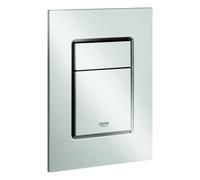 Plaque de recouvrement du Grohe Skate Cosmopolitan S pour 2 quantités et opération de démarrage + arrêt, 37535DC0, Couleur: acier super