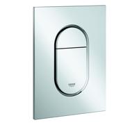 Plaque de recouvrement Grohe Arena Cosmopolitan S pour la quantité 2 et l'opération start + stop, 37624000, Couleur: chrome