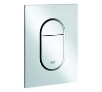 Plaque de recouvrement Grohe Arena Cosmopolitan S pour la quantité 2 et l'opération start + stop, 37624P00, Couleur: Chrome Mat