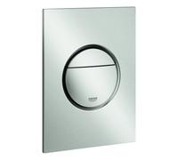 Plaque de recouvrement Grohe Nova Cosmopolitan S pour 2 quantités et fonctionnement en marche + arrêt, 37601DC0, Couleur: acier super