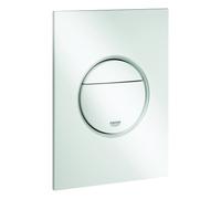 Plaque de recouvrement Grohe Nova Cosmopolitan S pour 2 quantités et fonctionnement en marche + arrêt, 37601SH0, Couleur: blanc-alpin