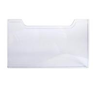 Plaque de recouvrement horizontal A4 - Cristal