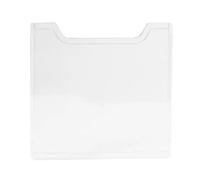 Plaque de recouvrement verticale A4 - Cristal