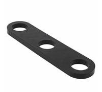 Plaque de renfort pour robinet d'évier de cuisine Delta RP37490, 3 trous en | Réduit le mouvement de déplacement, support solide sous l'évier, rigide durable, maintient bien la forme, installation simple