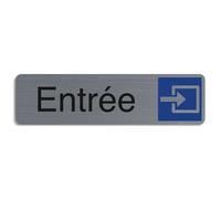 Plaque de signalisation 'Entrée'