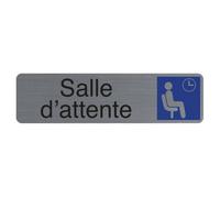 Plaque de signalisation 'Salle d'attente'