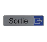 Plaque de signalisation 'Sortie'