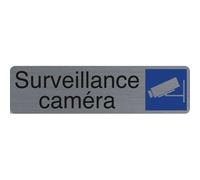 Plaque de signalisation 'Surveillance caméra'