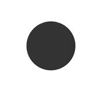 - Plaque De Sol Ronde Noire D74 cm