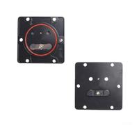 Plaque de soupape silencieuse sans huile pour compresseur d'air en fer et acier pour unités de 550 W à 1500 W, couleur noire (ensemble de 1390 W)