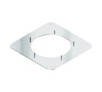 Plaque de support à vis carrée pour extracteur de fumée Diajekt (S) - Kutzner & Weber RSD-QP 350 mit 600x600 mm für Rauchsauger RSD 350 (S)