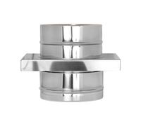 Plaque de support intermédiaire - conduit double paroi TEC-DW-Classic 115 mm