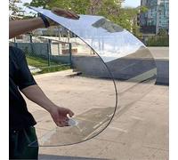 Plaque de toiture en polycarbonate pour serre extérieure, panneaux transparents résistants aux chocs, résistant aux intempéries, couverture toutes saisons