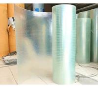 Plaque de Toiture en Polycarbonate Transparent Flexible 1 mm Couverture Extérieure Haute Transmission Lumineuse pour Serre Pergola Terrasse Balcon(0.5m x 5m)