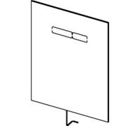 Plaque de verre TECElux sen-Touch