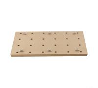 Plaque de victime en MDF 300 x 180 x 12 mm pour fraiseuse CNC série 3018 PROVer MX3 avec échelle en centimètres et trous pour la fixation de la pièce