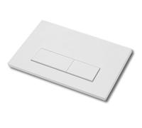 Plaque Déclenchement Commande pour Geberit Sigma01,20,30,UP300&320 Blanc | Bouton de Chasse D'eau,Accessoire pour Réservoir de WC,Fonction Double Chasse