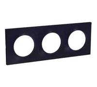 Plaque décorative 3 postes Schneider Electric Odace Styl Gris anthracite anthracite G