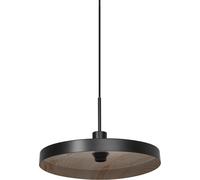 Plaque décorative LEDVANCE pour suspension E27, décor bois noir - Lampes pendulaires