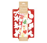 Plaque découpoir multi Noël Scrapcooking