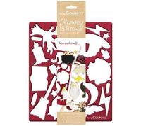 Plaque découpoir - SCRAPCOOKING - 15 biscuits - Formes multi sorcier