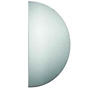 Plaque demi lune 300 x 150 mm adhésive inox 304 épaisseur 0,8 mm HERACLES 19-0620-9900