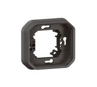 Legrand Plaque d'encastrement Plexo 069606L 1 poste Anthracite