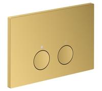 Plaque depour mécanisme de chasse d'eau AXOR, compatible avec Geberit Sigma, finition or poli