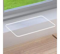 Plaque d'extension pour rebord de fenêtre, Panneau d'extension de rebord fenêtre en acrylique, transparent, plusieurs tailles