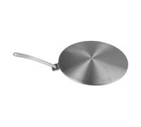 Plaque diffuseur de chaleur professionnelle en acier inoxydable pour plaque de cuisson à induction, disque de distribution de chaleur (28 cm)