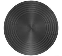 Plaque Diffuseur Flamme Aluminium 24cm 4mm Double Face Antidérapante - pour accessoire Fourneau pour gaz pour Mijoter Brûler Décongeler Aliments Dimension 24x24cm(E)