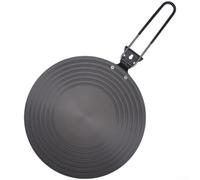 Plaque Diffuseur Flamme Aluminium 24cm 4mm Double Face Antidérapante - pour accessoire Fourneau pour gaz pour Mijoter Brûler Décongeler Aliments Dimension 24x24cm(P)