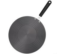 Plaque Diffuseur Flamme Aluminium 24cm 4mm Double Face Antidérapante - pour accessoire Fourneau pour gaz pour Mijoter Brûler Décongeler Aliments Dimension 24x24cm(K)