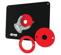 Plaque d'insertion pour table à toupie de précision - Pré-percée - KREG - PRS4034