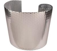 Plaque d'isolation thermique Rouleau aluminium auto-adhésif avec bulles 1x1m Toit et murs