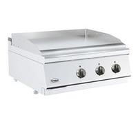 Plaque Electrique Professionnelle Lisse 3.6 ou 7.2 kW - Série 700 - Combisteel - Inox800x700 NC G