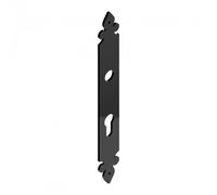 Plaque en aluminium pour grille et portail - noir TIRARD